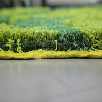 Tapis de salle de bain Lighteme Flocked Moss