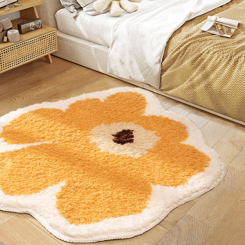 Tapis décoratif à fleurs Lighteme