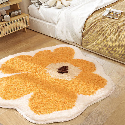 Tapis décoratif à fleurs Lighteme