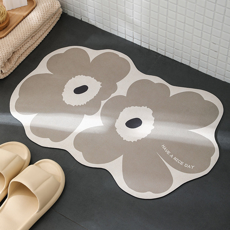 Lighteme Flower Diatom Mud Bath Mat