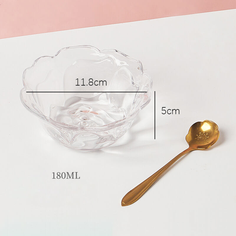 Lighteme – Glasschale in Blumenform