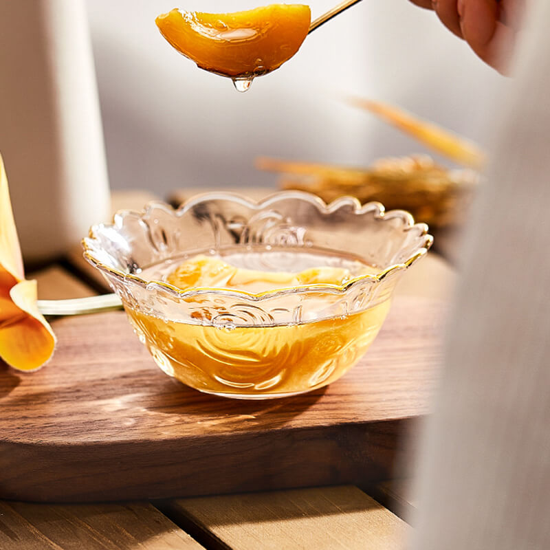 Lighteme – Glasschale in Blumenform