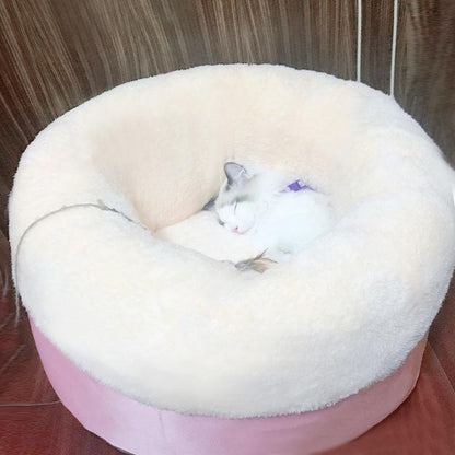 Lighteme Flauschiges Haustier-Winternestbett (3 Farben &amp; 2 Größen)