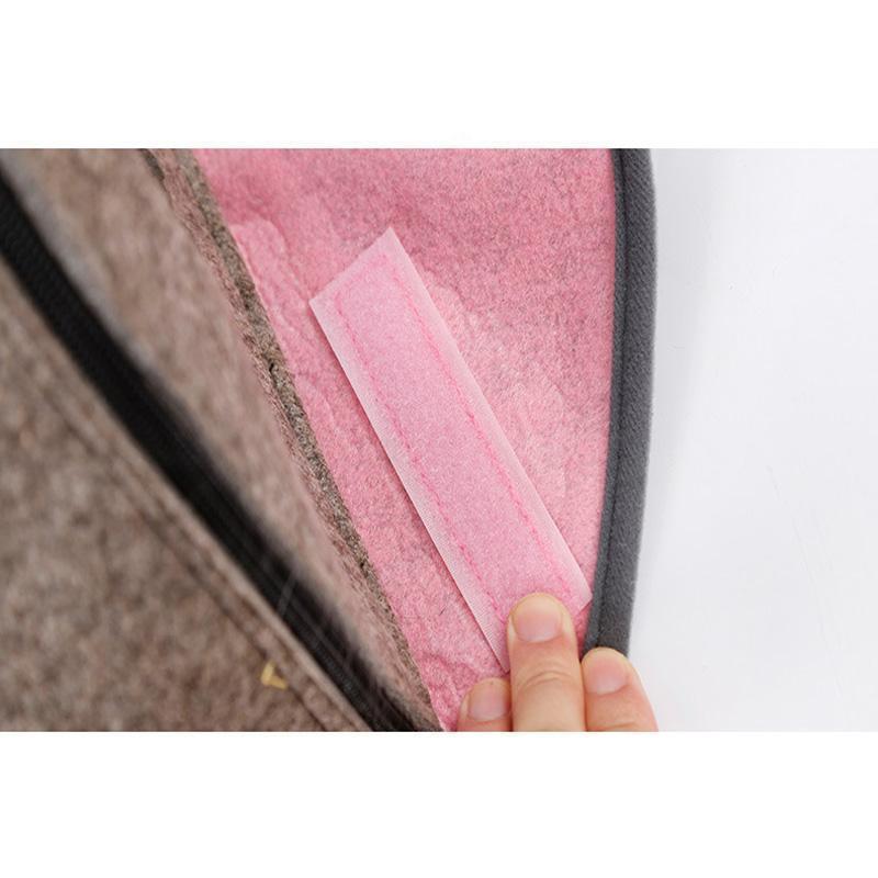 Lighteme Faltbarer Katzentunnel aus Filz in Fischform (2 Farben)