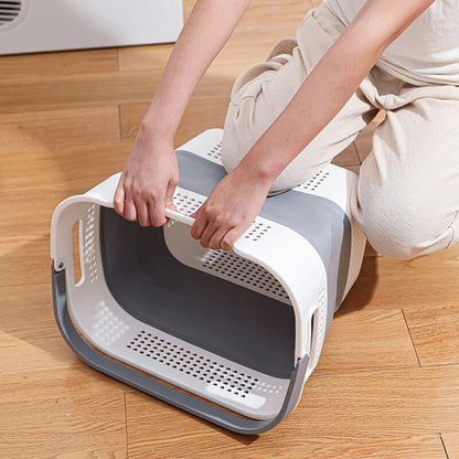 Lighteme Faltbarer Aufbewahrungskorb für Schmutzwäsche