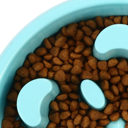 Lighteme Futternapf mit rutschfestem Labyrinth-Design für Hunde (6 Farben)