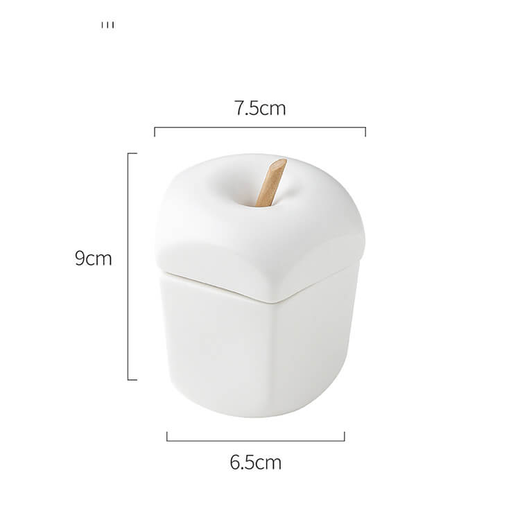 Pot d'assaisonnement en céramique en forme de fruit Lighteme