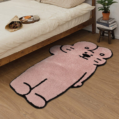 Tapis décoratif Lighteme Fun Rabbit
