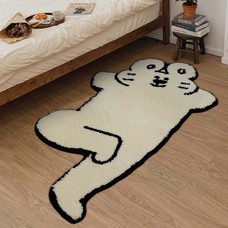 Tapis décoratif Lighteme Fun Rabbit