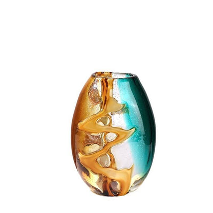 Lighteme Golden Orange Water Amber Vase