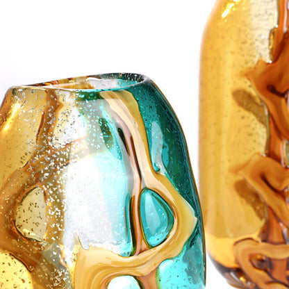 Lighteme Golden Orange Water Amber Vase