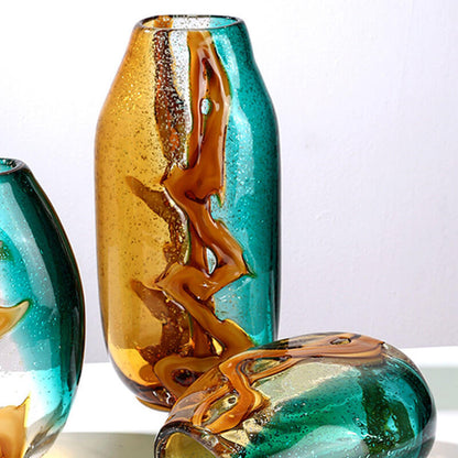 Lighteme Golden Orange Water Amber Vase