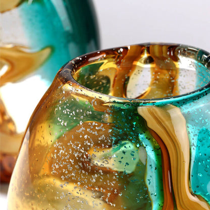 Lighteme Golden Orange Water Amber Vase