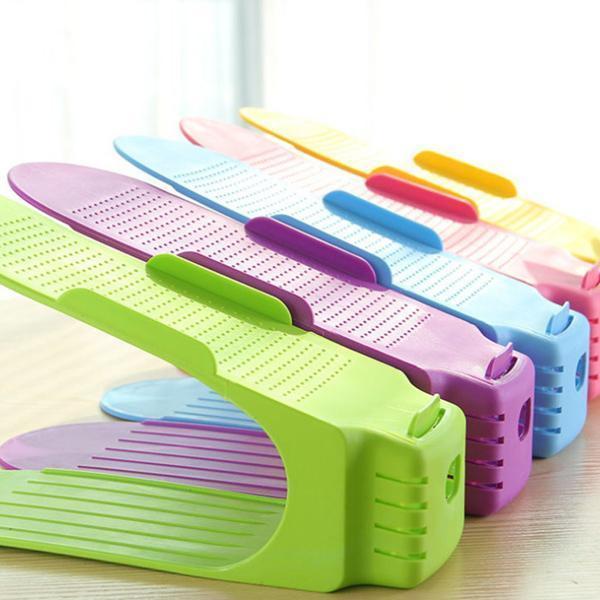 Lighteme Easy Magic Schuhorganizer – Verdoppeln Sie Ihren Schuhaufbewahrungsraum im Handumdrehen! (5 Stück in einer Packung)