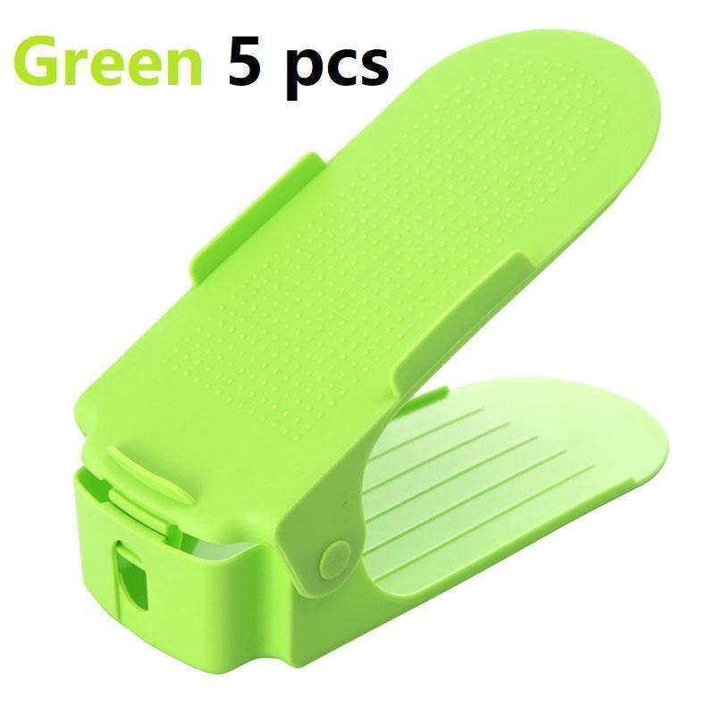 Lighteme Easy Magic Schuhorganizer – Verdoppeln Sie Ihren Schuhaufbewahrungsraum im Handumdrehen! (5 Stück in einer Packung)