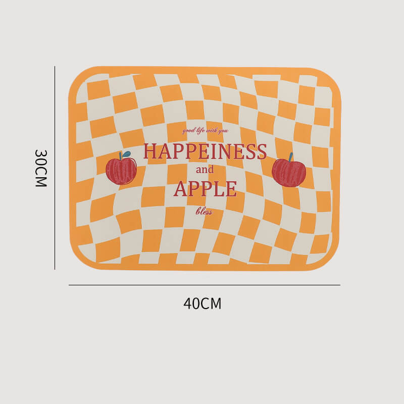 Lighteme Grid Leder-Tischset