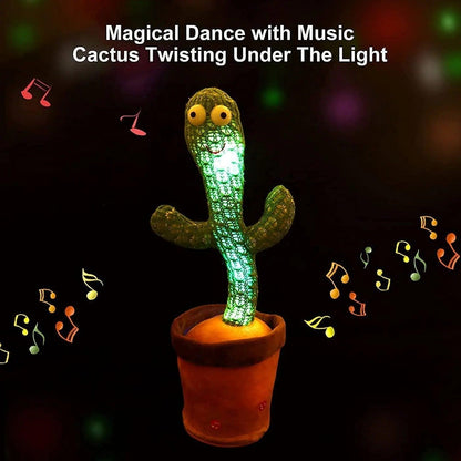 Lighteme Jouet cactus chantant, dansant et parlant