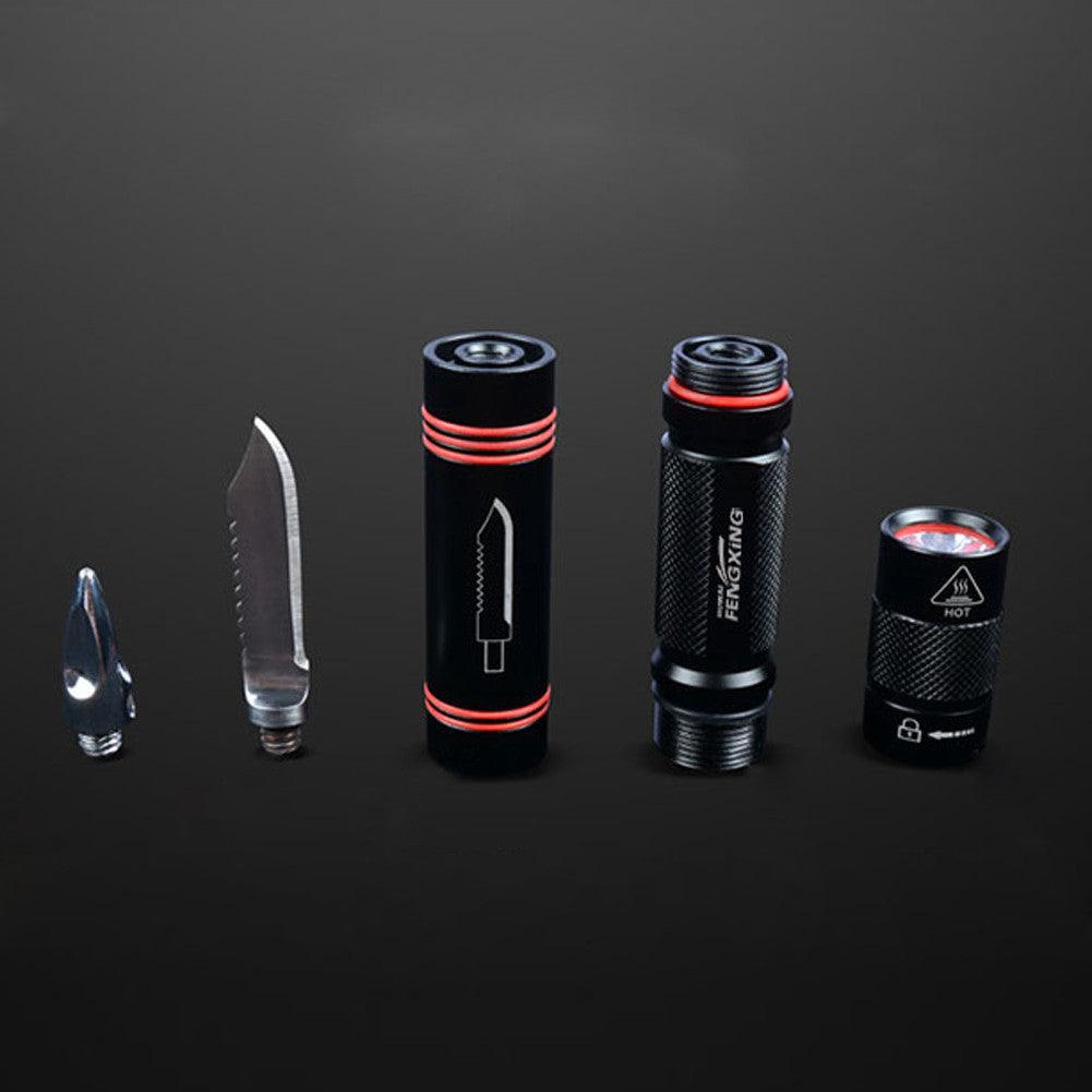 Lighteme Multifunktionsschutz Taschenlampe Messer Tactical Pen