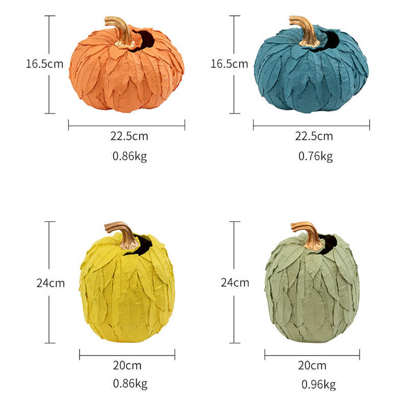 Lighteme Halloween Pumpkin Leaf Decoration