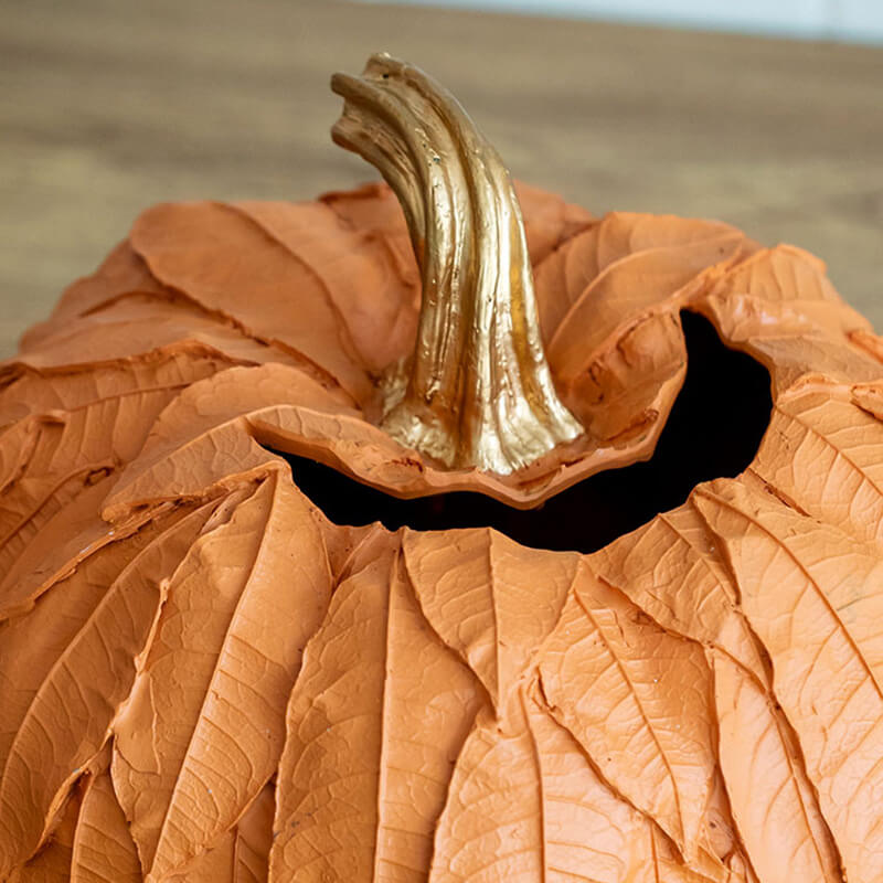 Lighteme Halloween Pumpkin Leaf Decoration