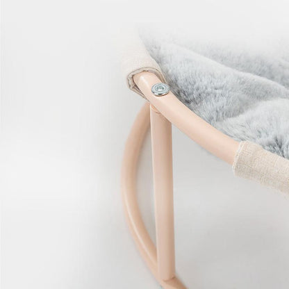 Lit suspendu Lighteme pour chiots et chatons avec cadre en acier durable (3 couleurs)