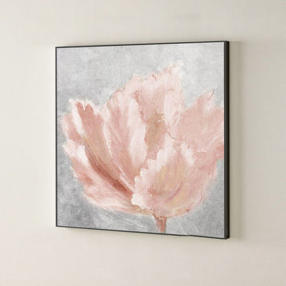 Lighteme Handgemaltes abstraktes Blumenölgemälde