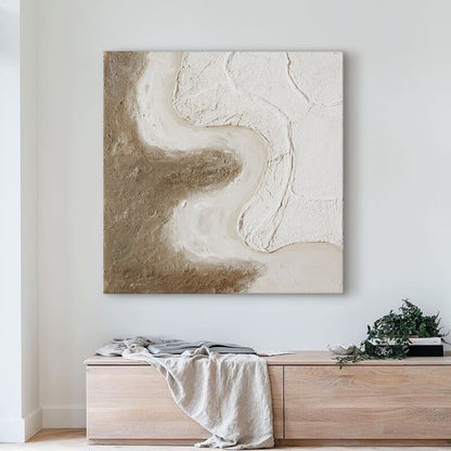 Lighteme Handgemaltes Ölgemälde „Bay“