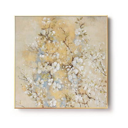 Lighteme Handgemaltes Blumenölgemälde