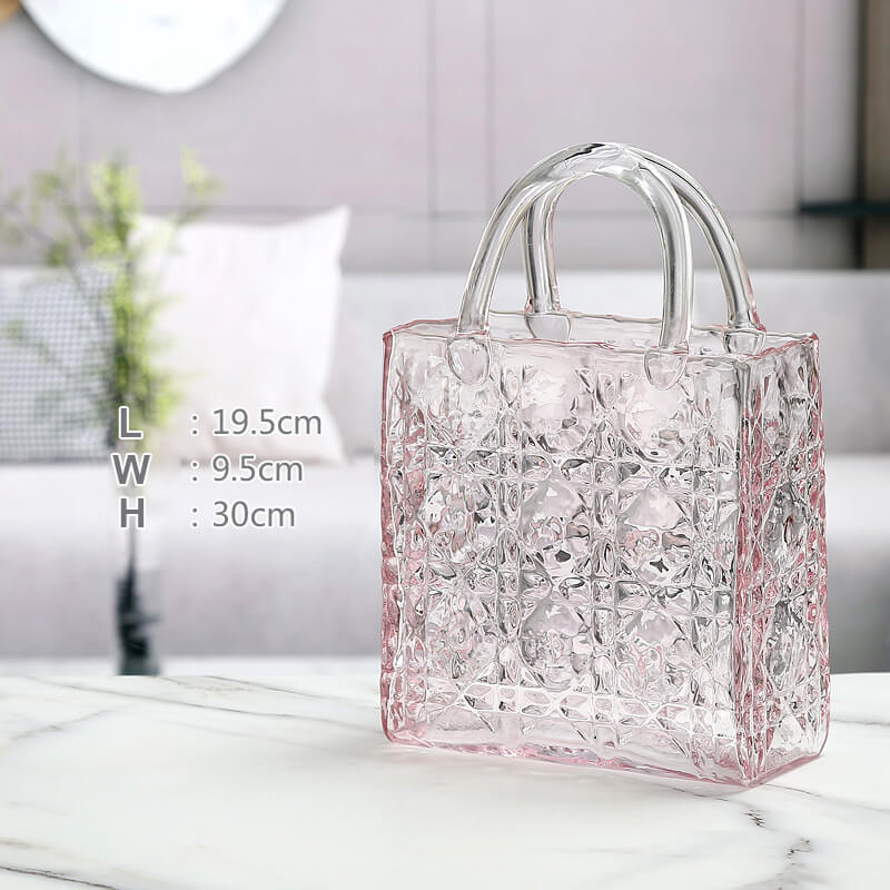 Lighteme Handtaschen-Glasvase