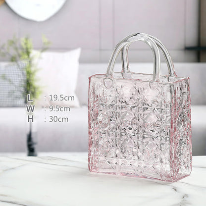 Lighteme Handtaschen-Glasvase