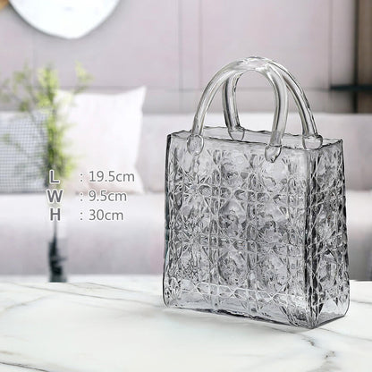 Lighteme Handtaschen-Glasvase