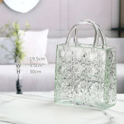 Lighteme Handtaschen-Glasvase