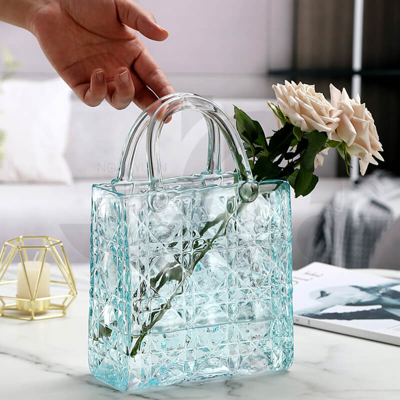 Lighteme Handtaschen-Glasvase