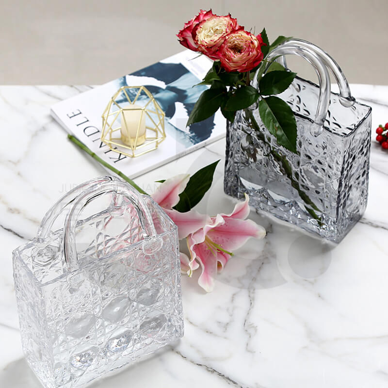 Lighteme Handtaschen-Glasvase