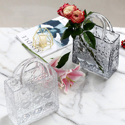 Lighteme Handtaschen-Glasvase