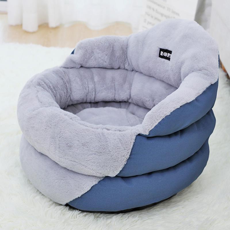 Lighteme Hundebett mit hoher Rückenlehne (2 Größen)