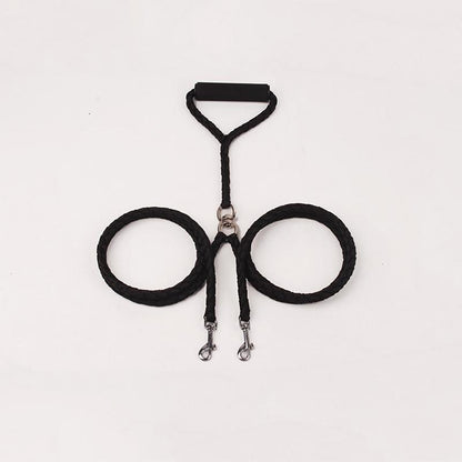 Laisse double tête Lighteme de haute qualité (4 couleurs)