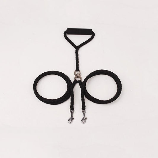 Laisse double tête Lighteme de haute qualité (4 couleurs)