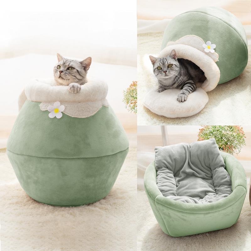 Lighteme Honeypot Winter Dickes Katzennest (3 Farben &amp; 3 Größen)