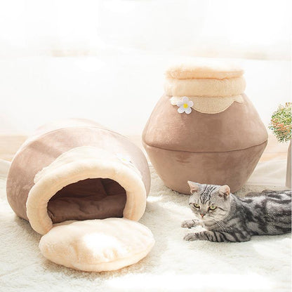 Lighteme Honeypot Winter Dickes Katzennest (3 Farben &amp; 3 Größen)