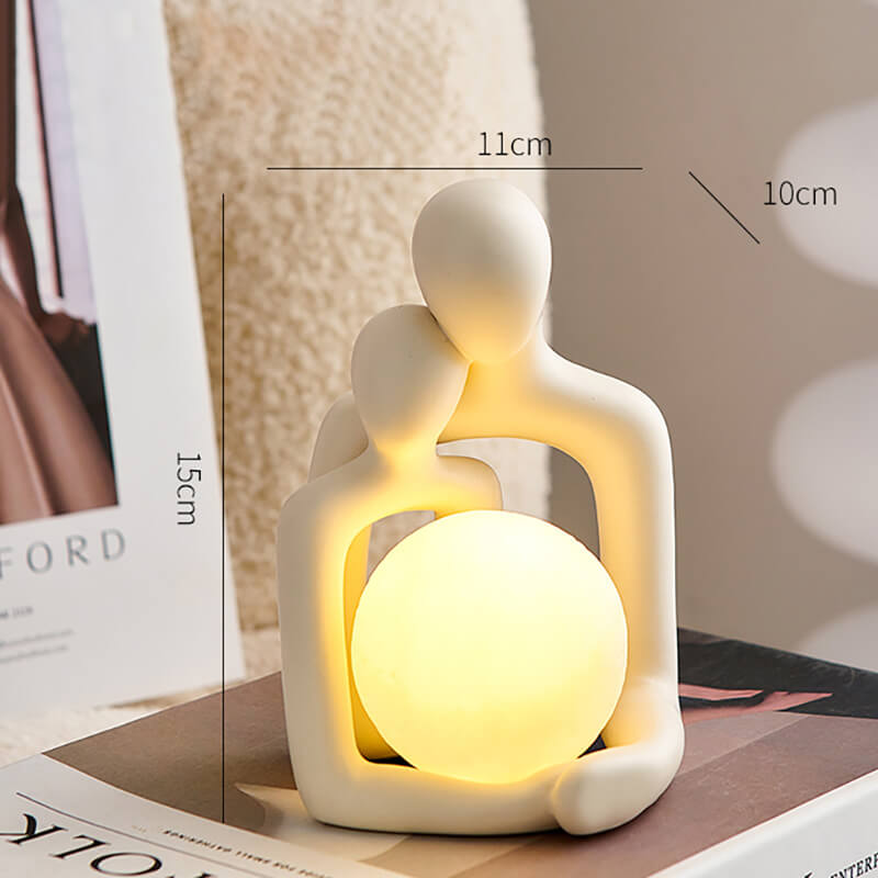 Lighteme Hug Ceramic Night Lamp
