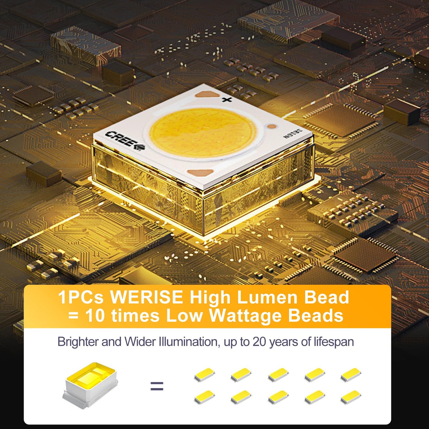 Lighteme 8000 W Solar-Straßenlaternen mit Aluminiumrahmen, Bewegungsmelder für den Außenbereich, Dämmerung bis Morgengrauen, 200.000 lm, mit Fernbedienung