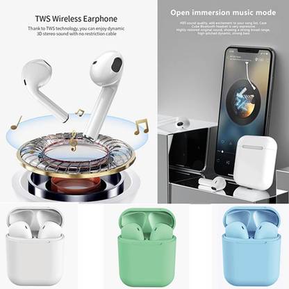 Ihrtrade 2020 Version TWS Wireless Bluetooth Earphones