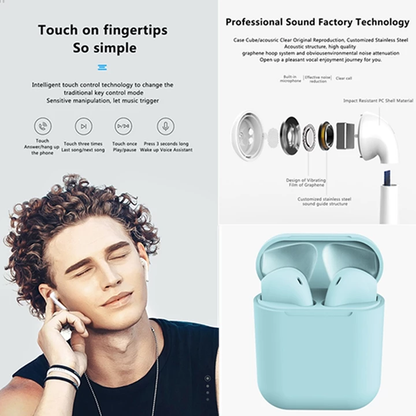 Ihrtrade 2020 Version TWS Wireless Bluetooth Earphones