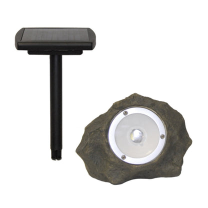 Lighteme 4Pack Outdoor Solar Powered Rock Spotlight Walkway LED Garden Path