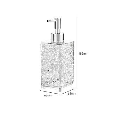 Lighteme Ice Pattern Soap Dispenser Bottle