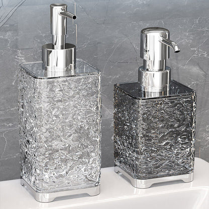 Lighteme Ice Pattern Soap Dispenser Bottle