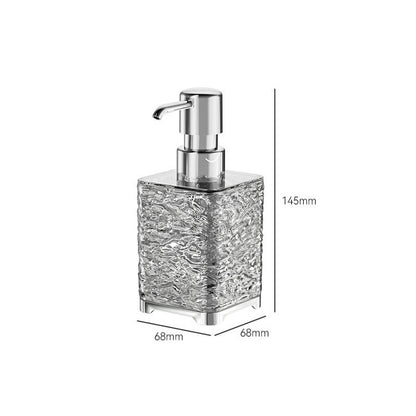 Lighteme Ice Pattern Soap Dispenser Bottle