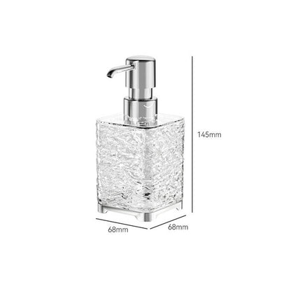 Lighteme Ice Pattern Soap Dispenser Bottle