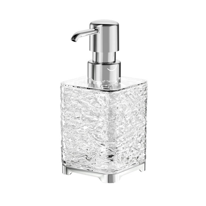 Lighteme Ice Pattern Soap Dispenser Bottle